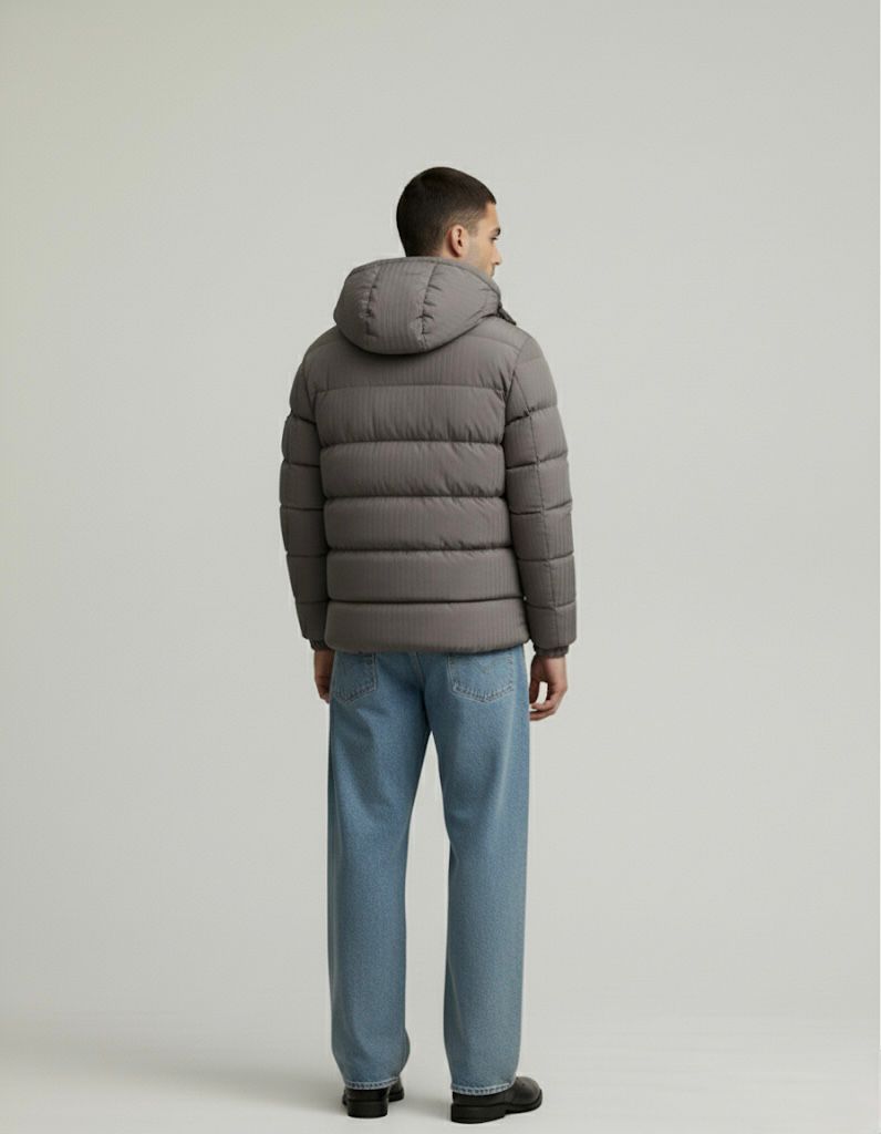 Light Grey - Puffer Jacket