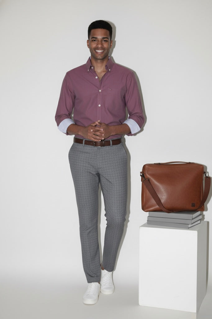 Light Wine Button-Down shirt