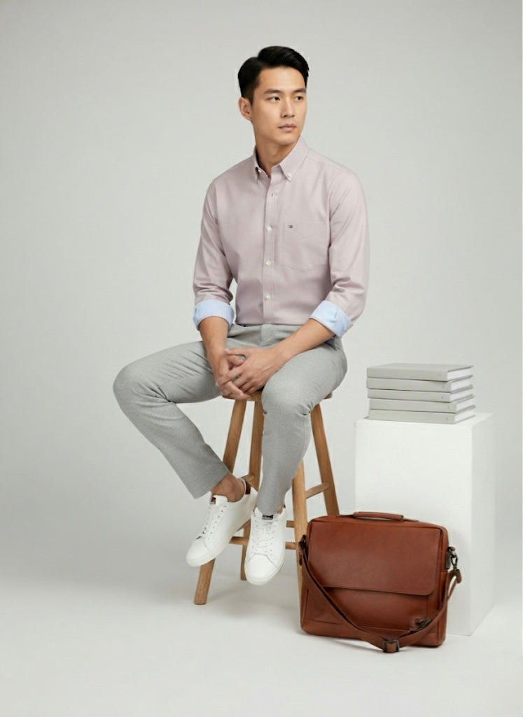 Pale Pink Button-Down shirt