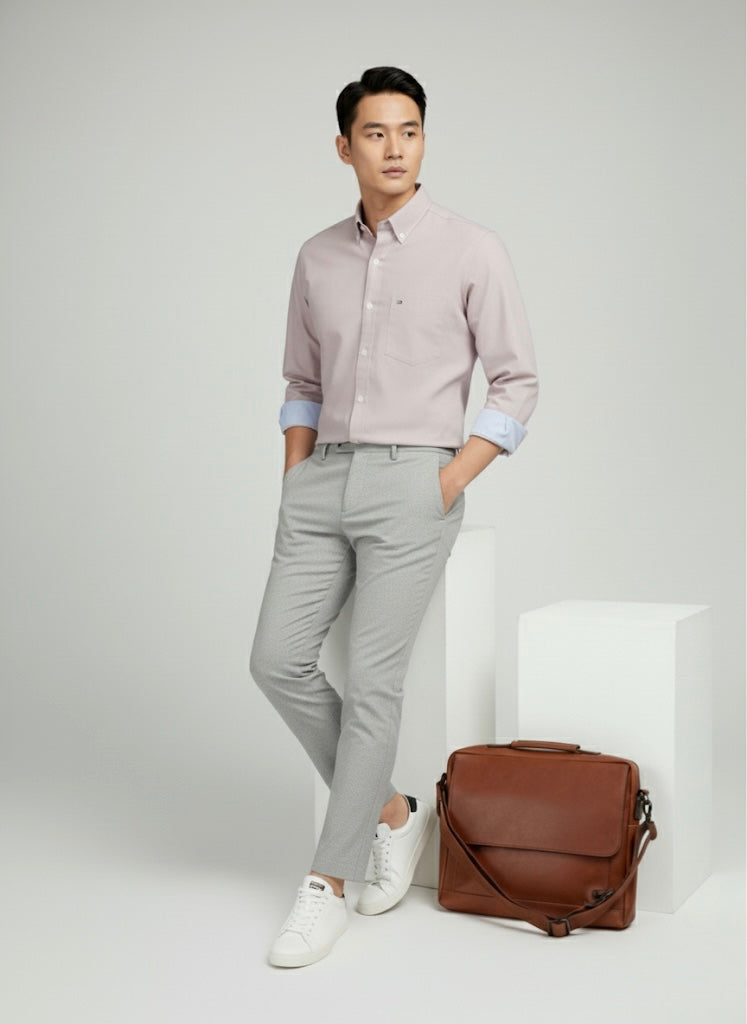 Pale Pink Button-Down shirt