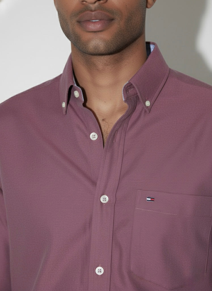 Light Wine Button-Down shirt